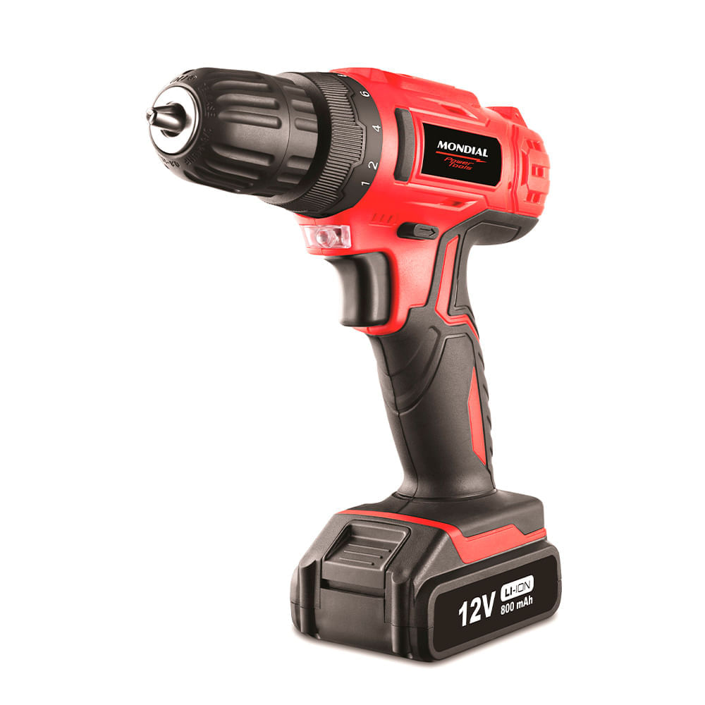 Parafusadeira e Furadeira Mondial Power Tools FPF-06M