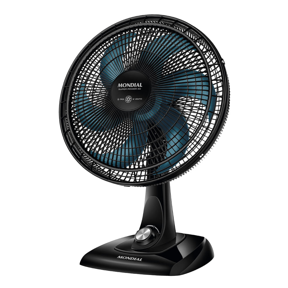 Ventilador de Mesa Mondial - 06 Pás - VSP-40-AP
