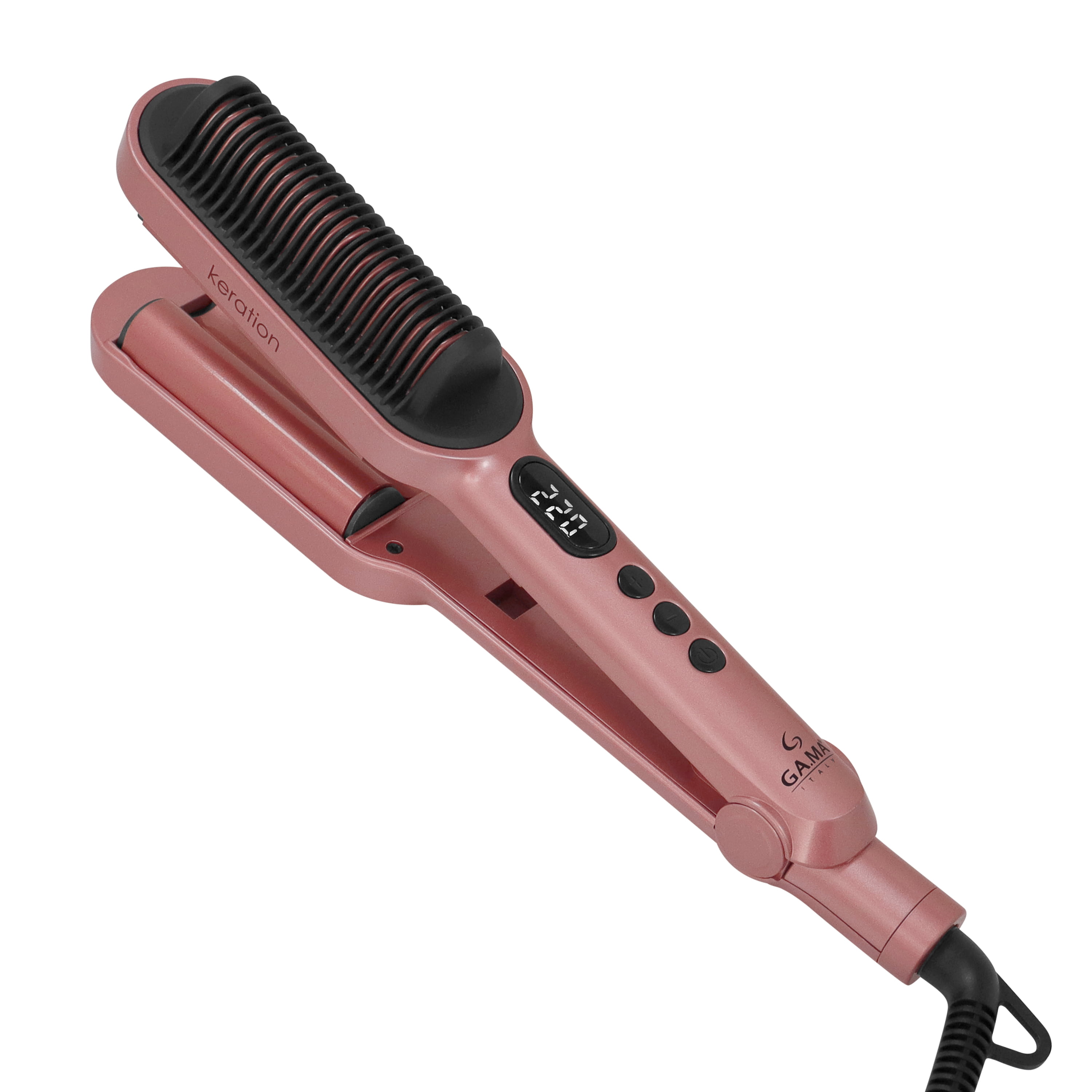 Prancha Modeladora GA.MA Waver & Brush Keration Bivolt