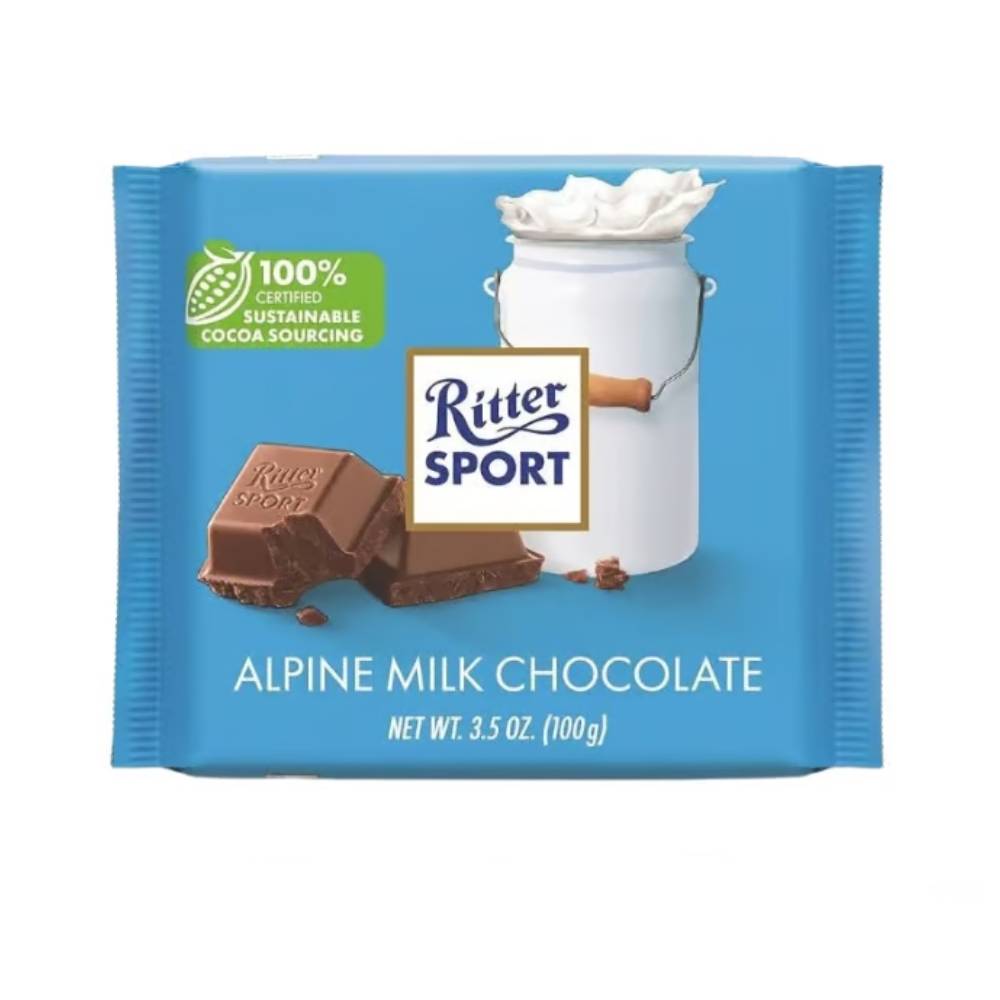 Chocolate Ritter Sport Alpine Milk 100g