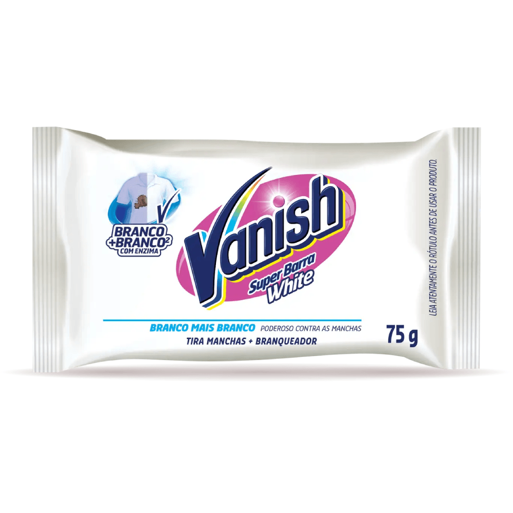 Tira Manchas em Barra White Vanish 75g