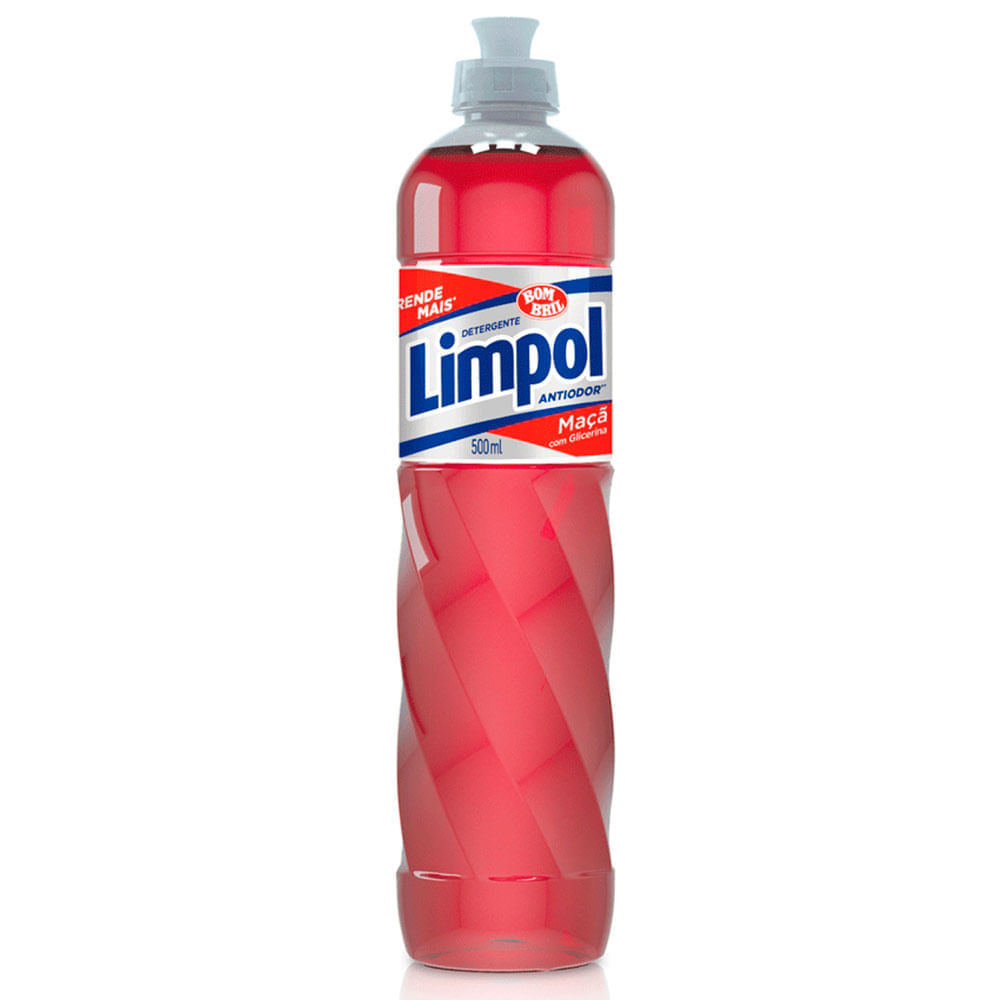 Detergente Líquido Maçã Limpol 500ml