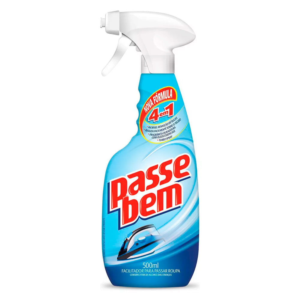 Passador de Roupas Passe Bem Reckitt 500ml