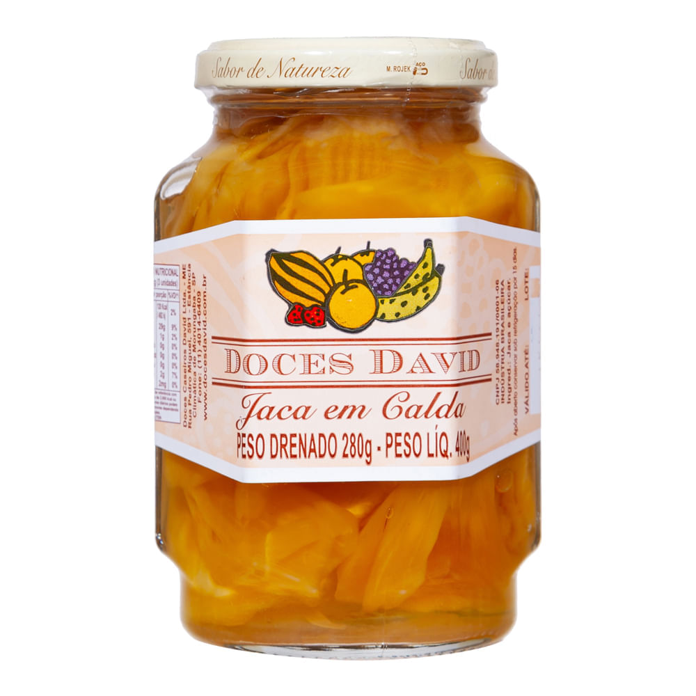Jaca em Calda Doces David 280g