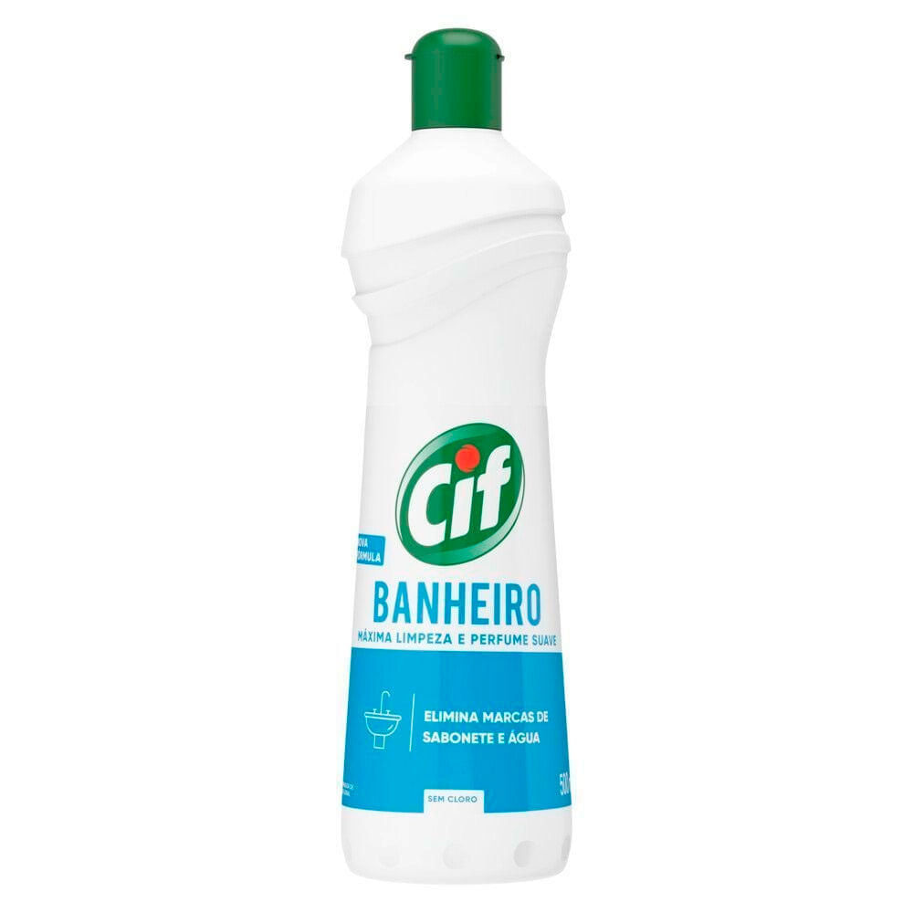 Limpador Banheiro Sem Cloro Cif 500ml