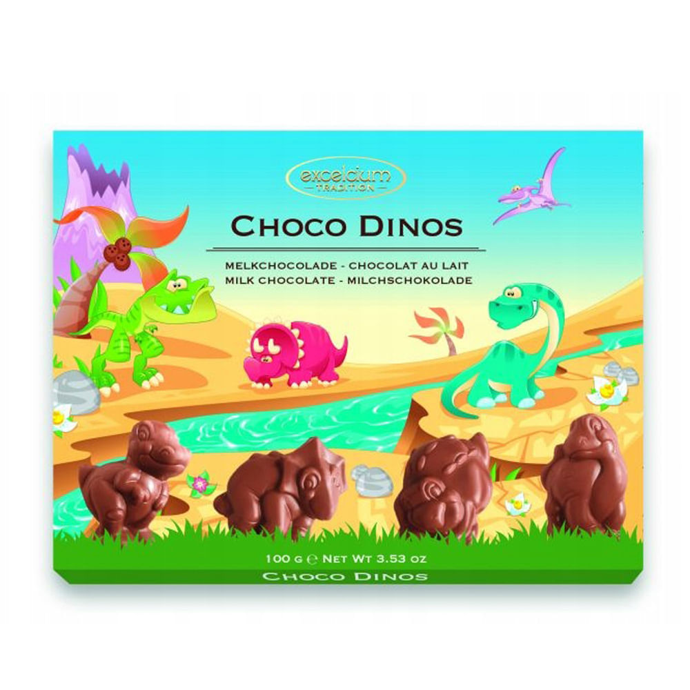 Chocolate ao Leite Choco Dinos 100g