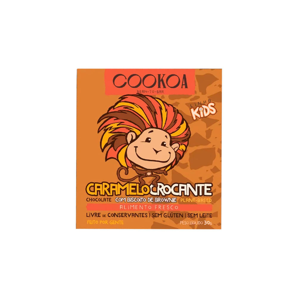 Chocolate Caramelo Crocante Cookoa 30g