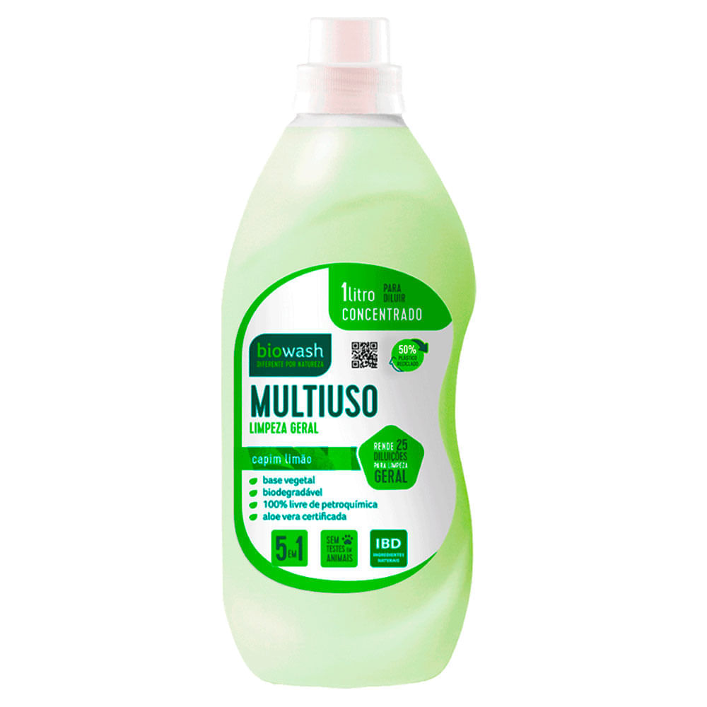 Limpeza Multiuso Capim Limão Bio Wash 1L