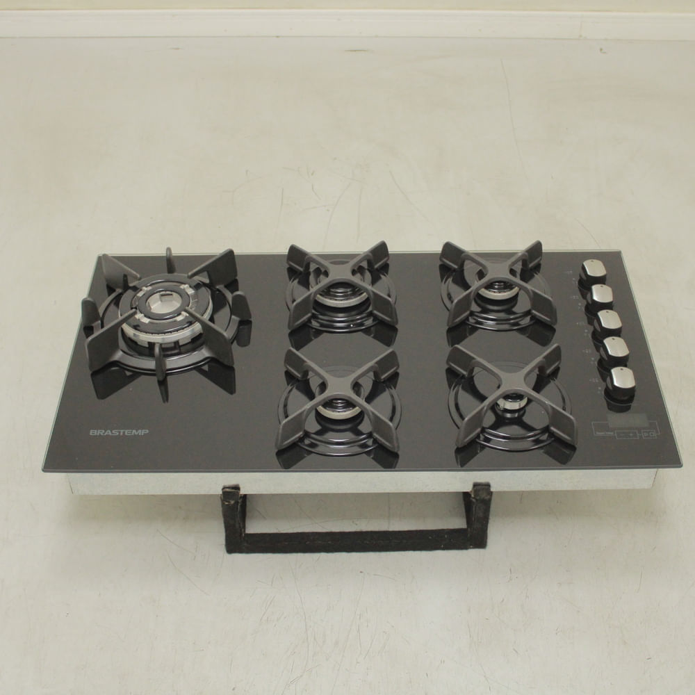 Cooktop 5 bocas Brastemp com Quadrichama e Timer Touch  - BDT86AEUS1_WEXCELE_CI4888976