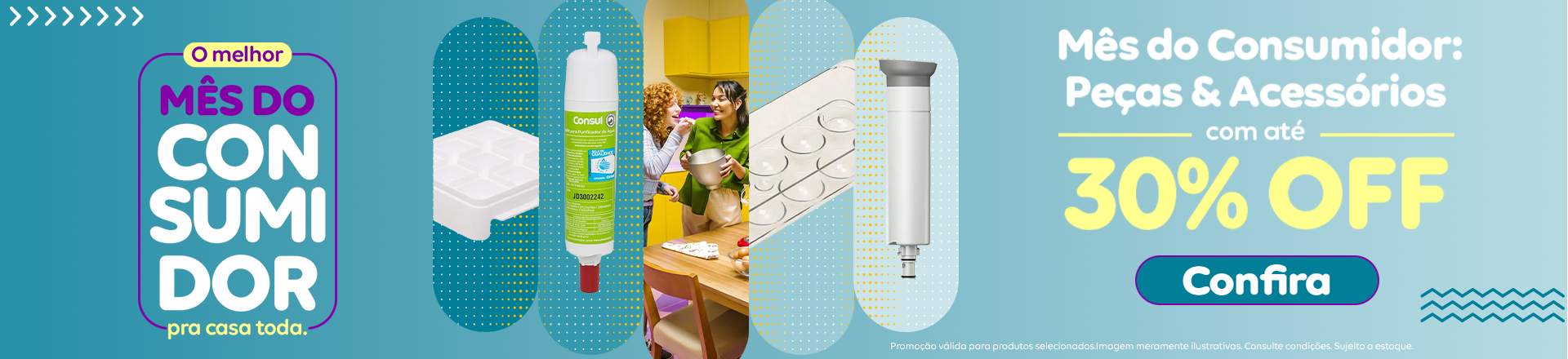 Peças e acessórios com 15% OFF - Aproveite